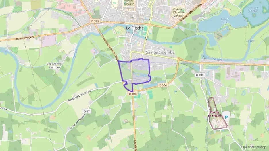 Appartement 82 m² cinq pièces à vendre à La Flèche