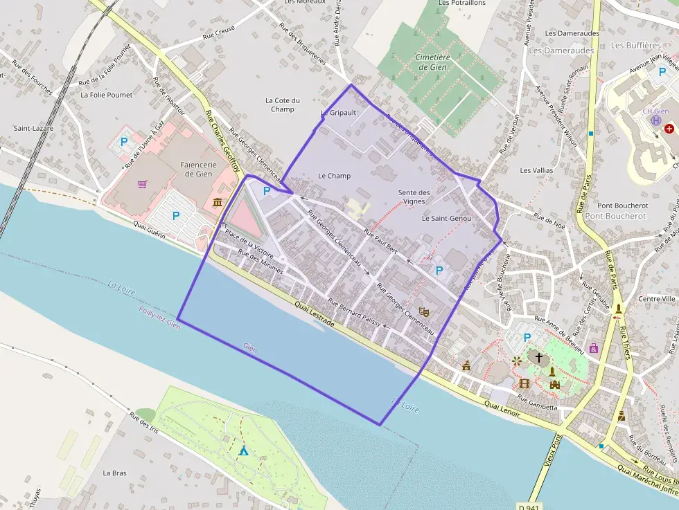 Appartement 30 m² deux pieces à vendre à Gien