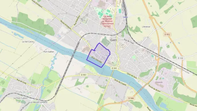 Appartement 30 m² deux pieces à vendre à Gien