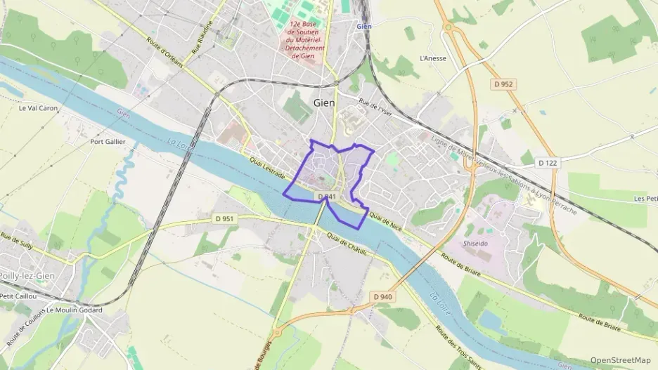 Appartement 57 m² trois pièces à vendre à Gien Appartement 57 m² trois pièces à vendre à Gien