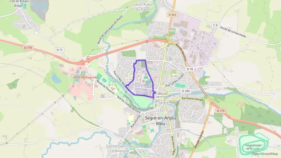 Appartement 71 m² trois pièces à vendre à Segré-en-Anjou Bleu