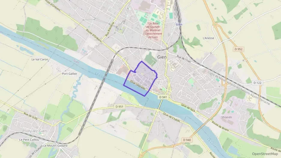 Appartement 65 m² une piece à vendre à Gien Appartement 65 m² une piece à vendre à Gien