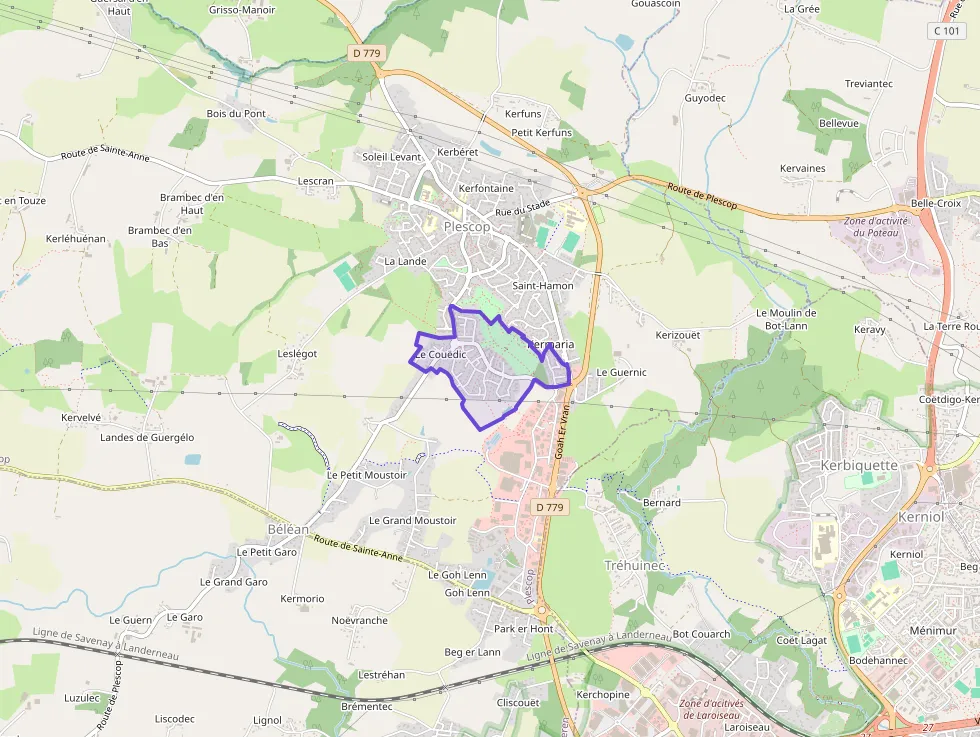 Appartement 61 m² trois pièces à vendre à Plescop