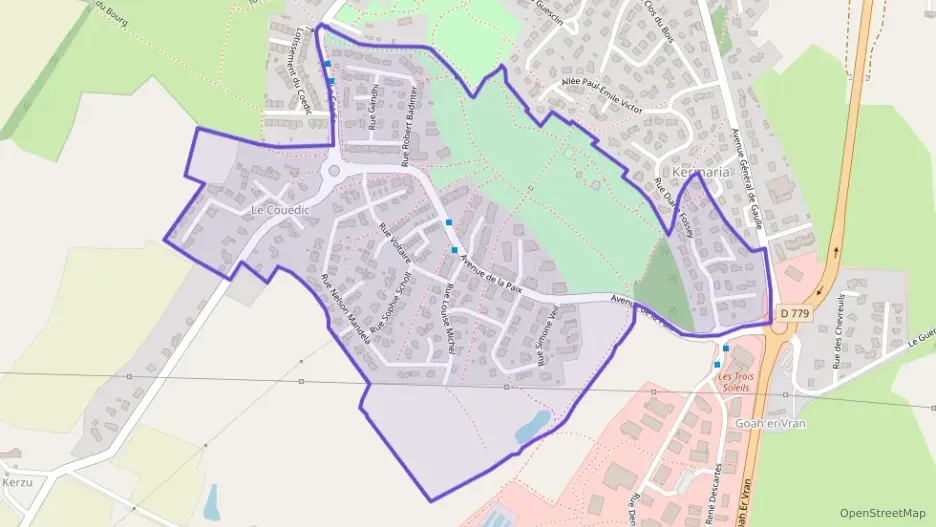 Appartement 63 m² trois pièces à vendre à Plescop