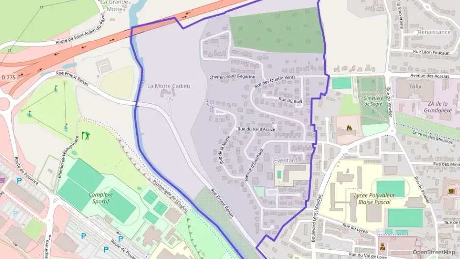 Appartement 76 m² quatre pièces à vendre à Segré-en-Anjou Bleu