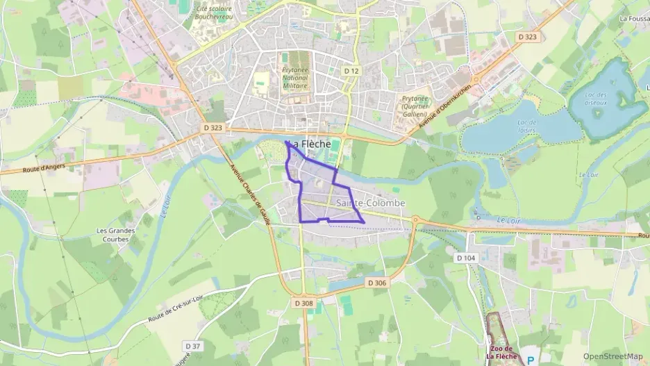 Appartement 84 m² quatre pièces à vendre à La Flèche