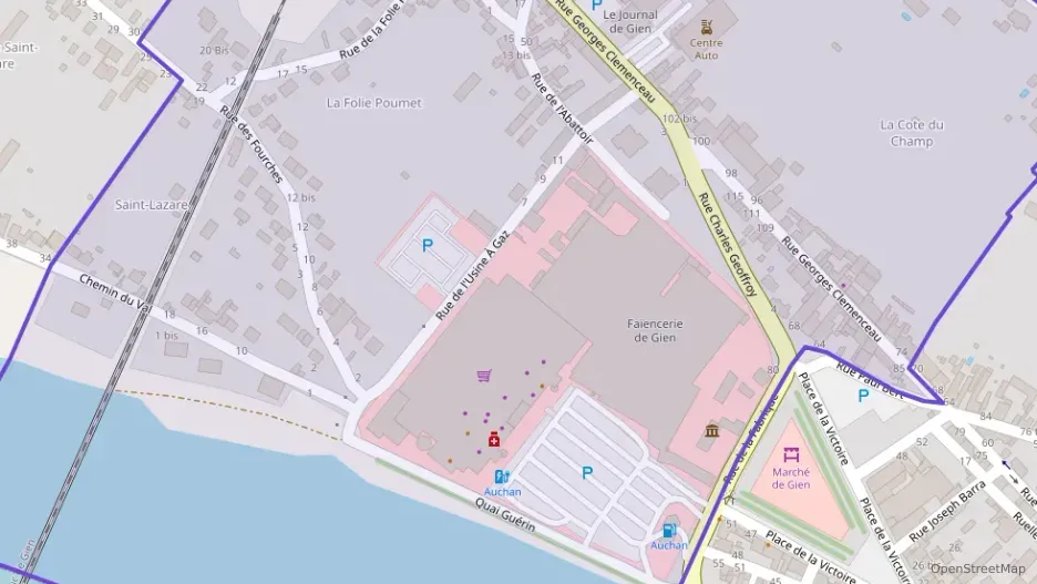 Appartement 77 m² deux pieces à vendre à Gien Appartement 77 m² deux pieces à vendre à Gien