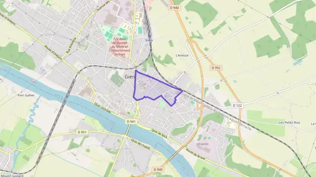 Appartement 61 m² trois pièces à vendre à Gien