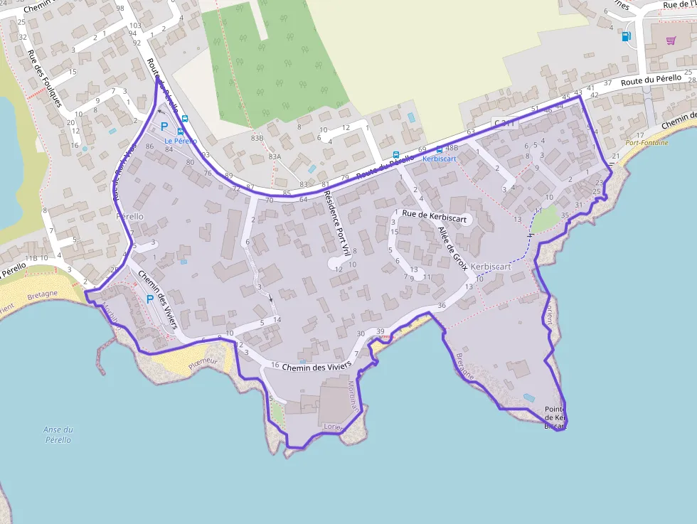 Appartement 43 m² trois pièces à vendre à Plœmeur