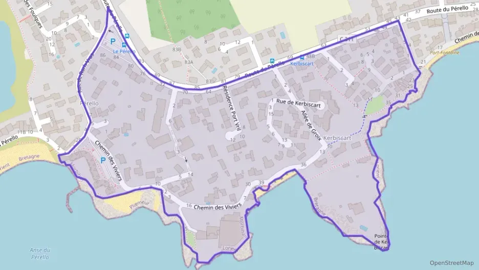 Appartement 43 m² trois pièces à vendre à Plœmeur