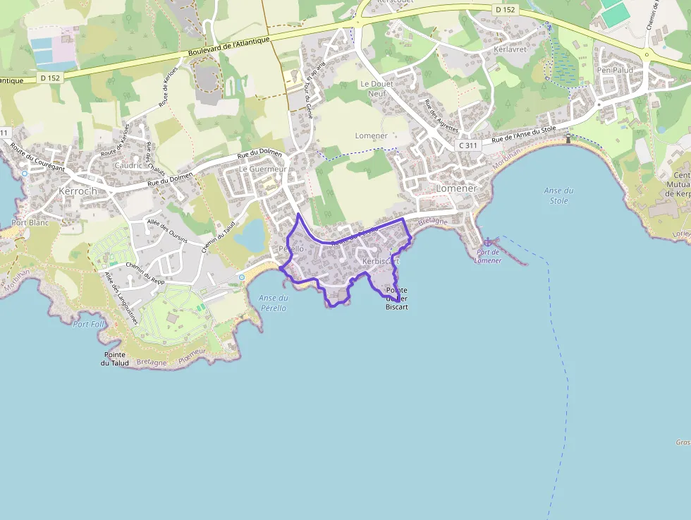 Appartement 43 m² trois pièces à vendre à Plœmeur