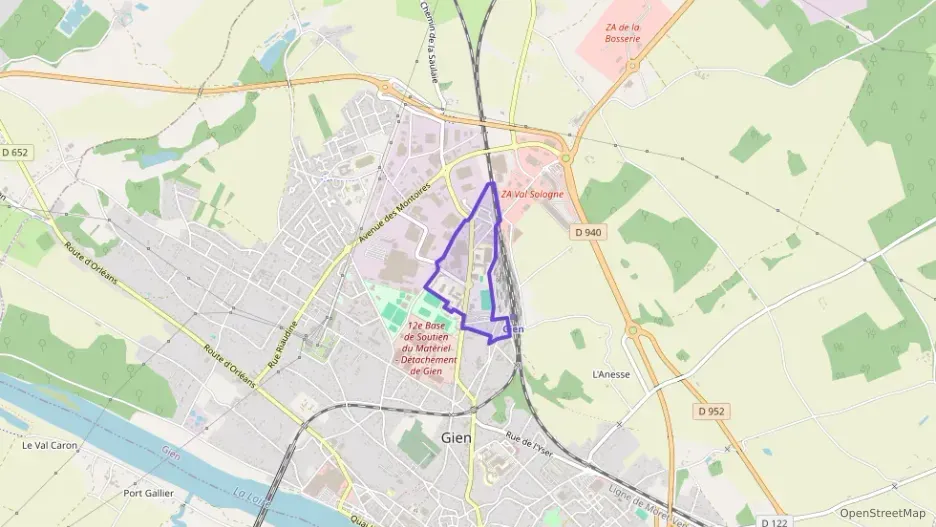 Appartement 86 m² quatre pièces à vendre à Gien