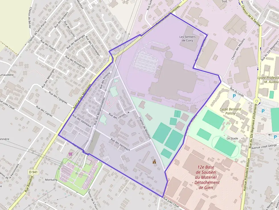 Appartement 76 m² quatre pièces à vendre à Gien