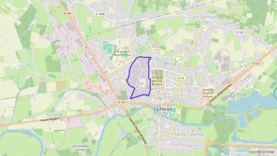 Appartement 50 m² deux pieces à vendre à La Flèche Appartement 50 m² deux pieces à vendre à La Flèche