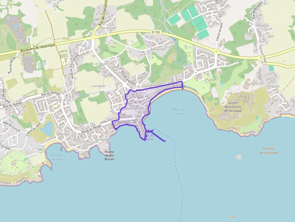 Appartement de deux pièces 53 m² à vendre à Plœmeur Appartement de deux pièces 53 m² à vendre à Plœmeur