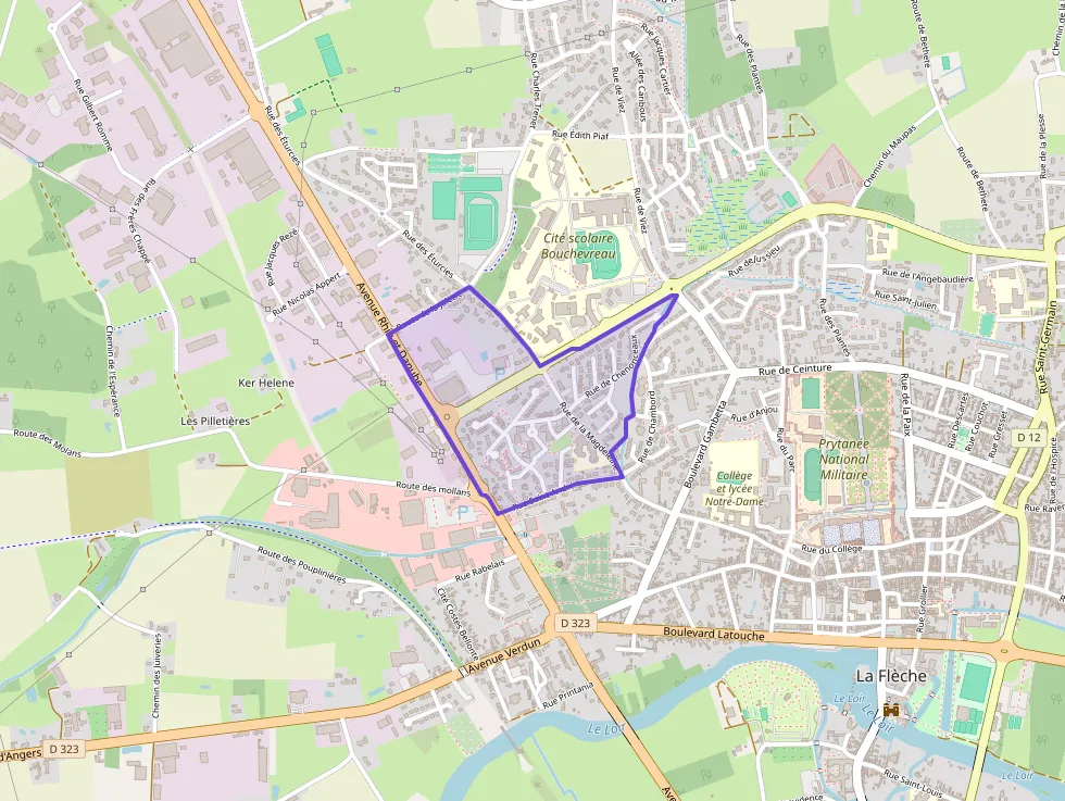 Appartement 84 m² trois pièces à vendre à La Flèche