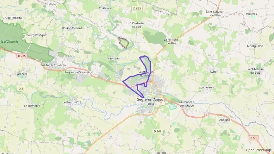 Appartement 73 m² trois pièces à vendre à Segré-en-Anjou Bleu