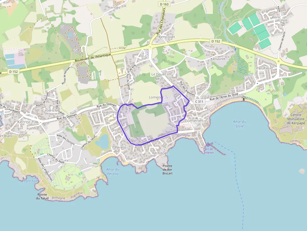 Appartement 44 m² deux pieces à vendre à Plœmeur