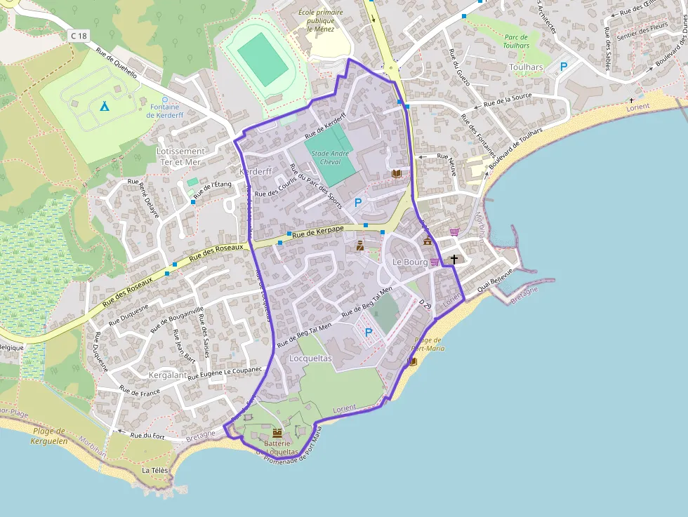 Appartement 56 m² deux pieces à vendre à Larmor-Plage