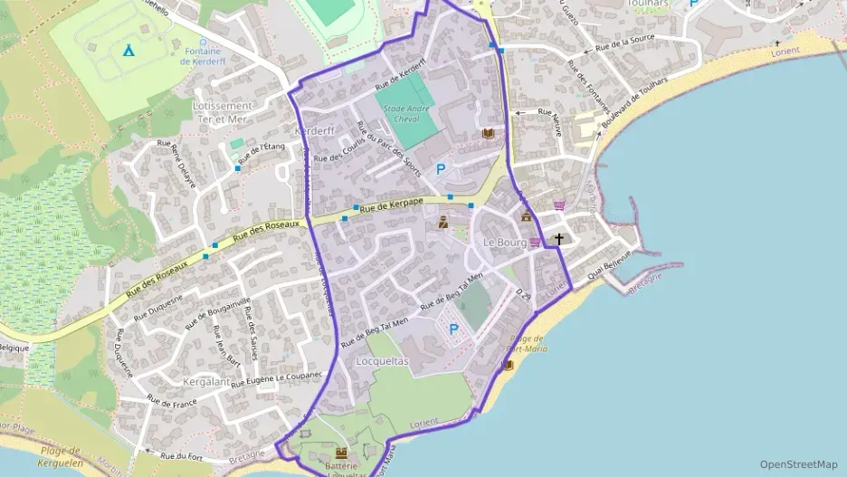 Appartement 56 m² deux pieces à vendre à Larmor-Plage Appartement 56 m² deux pieces à vendre à Larmor-Plage