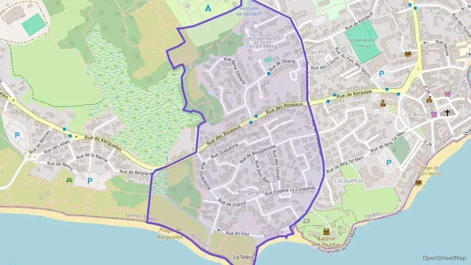 Appartement 105 m² cinq pièces à vendre à Larmor-Plage Appartement 105 m² cinq pièces à vendre à Larmor-Plage