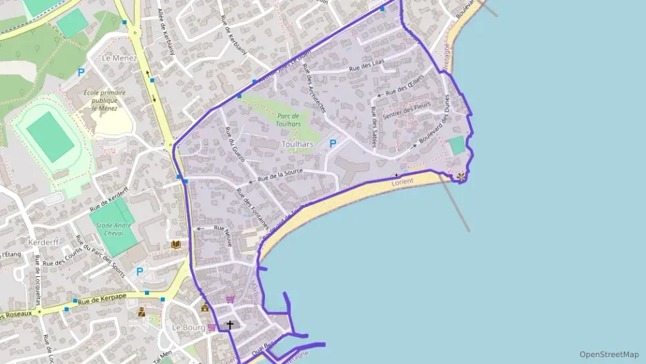 Appartement 69 m² trois pièces à vendre à Larmor-Plage Appartement 69 m² trois pièces à vendre à Larmor-Plage