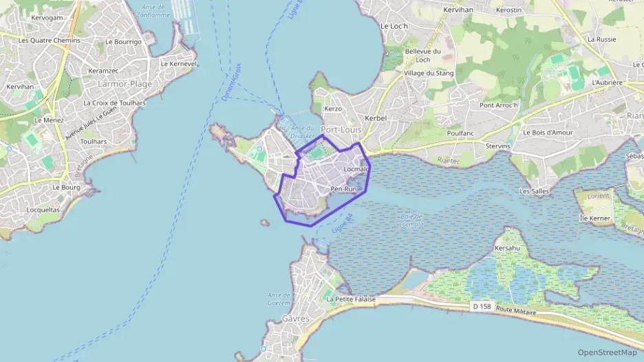 Appartement 100 m² quatre pièces à vendre à Port-Louis Appartement 100 m² quatre pièces à vendre à Port-Louis