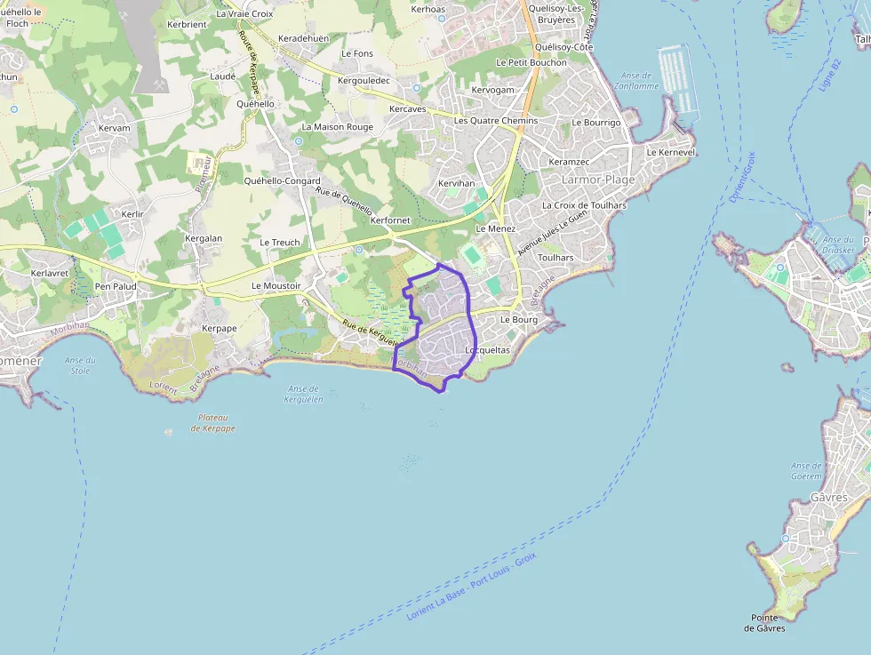 Appartement 62 m² trois pièces à vendre à Larmor-Plage