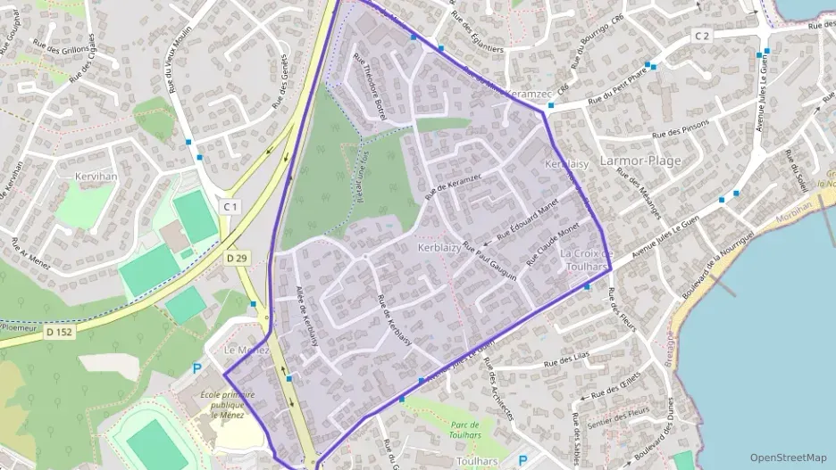 Appartement 45 m² trois pièces à vendre à Larmor-Plage