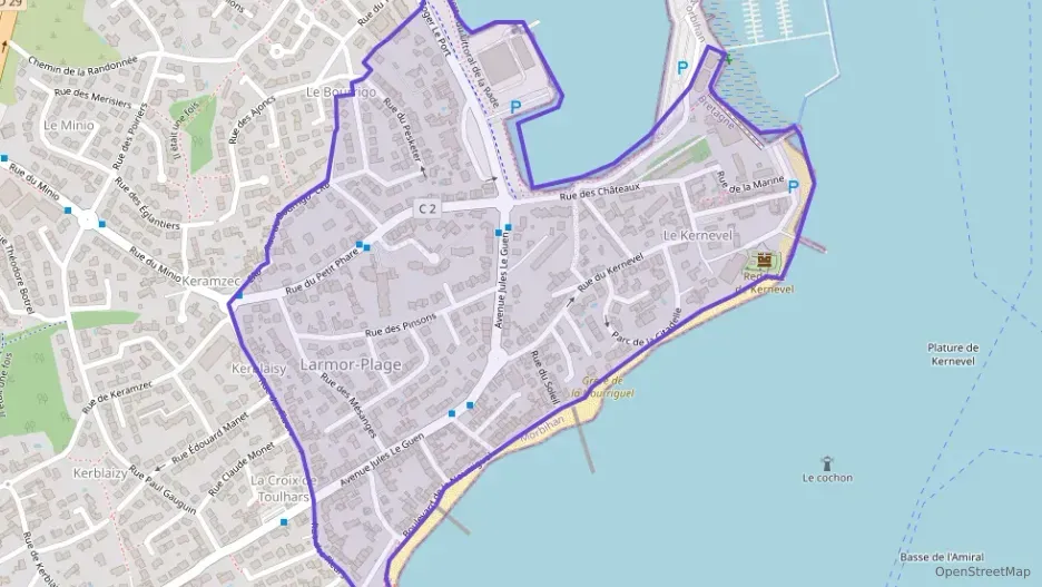 Appartement 51 m² trois pièces à vendre à Larmor-Plage Appartement 51 m² trois pièces à vendre à Larmor-Plage