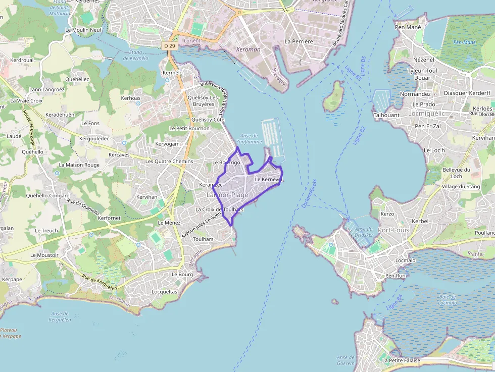 Appartement 49 m² deux pieces à vendre à Larmor-Plage