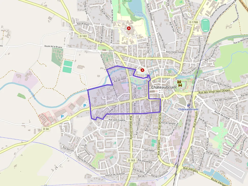 Appartement 37 m² deux pieces à vendre à Châteaubriant