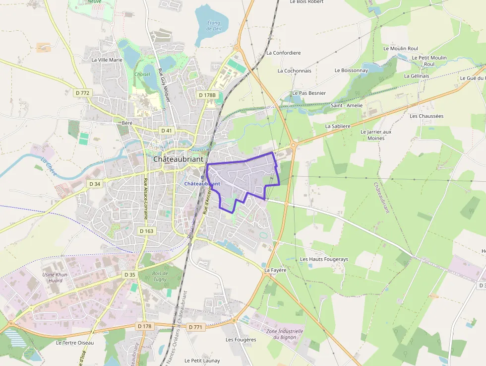 Appartement 28 m² une piece à vendre à Châteaubriant