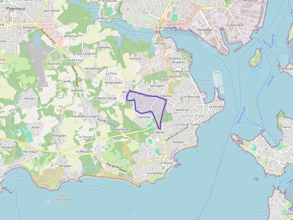 Appartement 30 m² une piece à vendre à Larmor-Plage