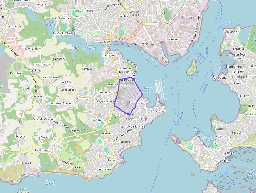 Appartement 63 m² trois pièces à vendre à Larmor-Plage