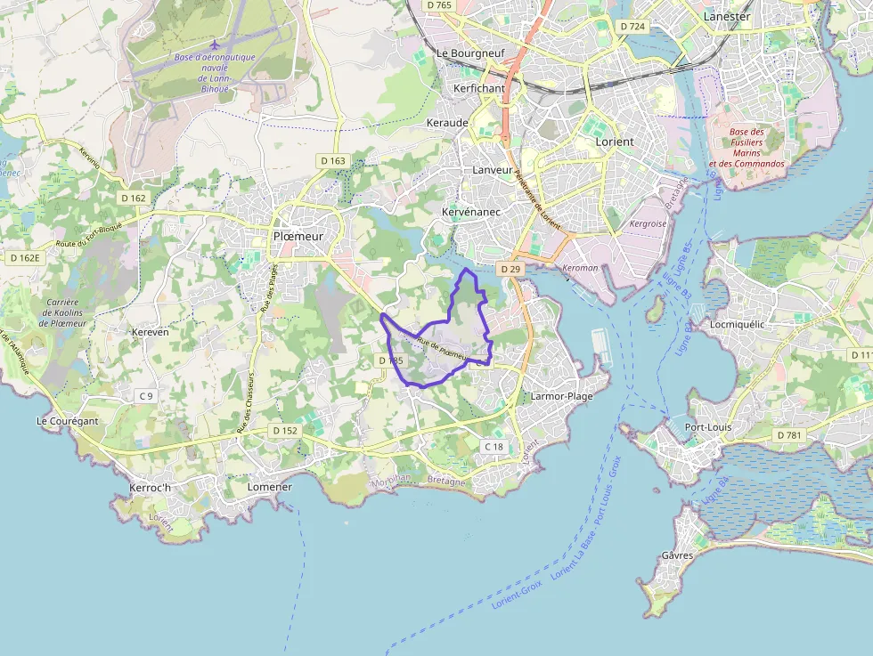 Appartement 44 m² deux pieces à vendre à Larmor-Plage