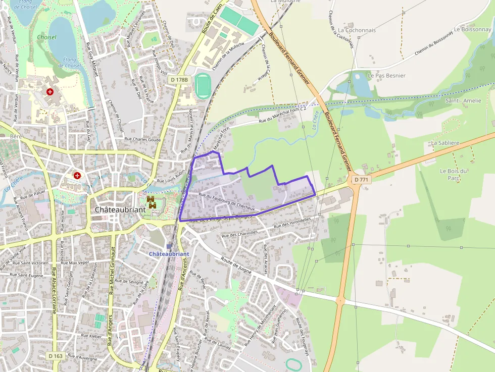 Appartement 53 m² trois pièces à vendre à Châteaubriant