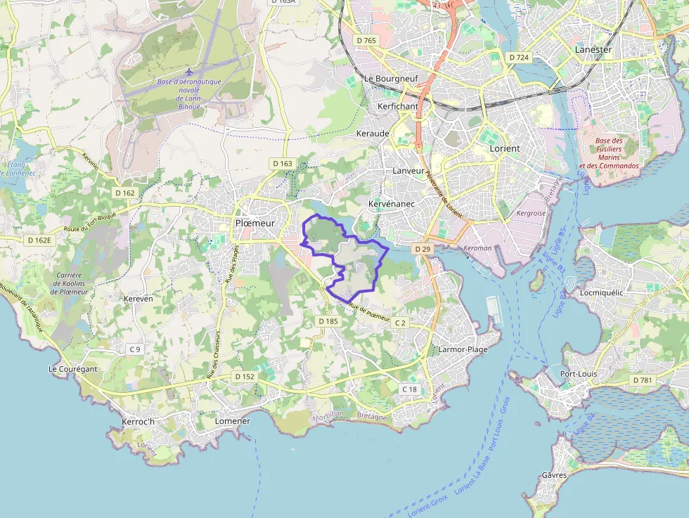 Appartement 76 m² quatre pièces à vendre à Plœmeur