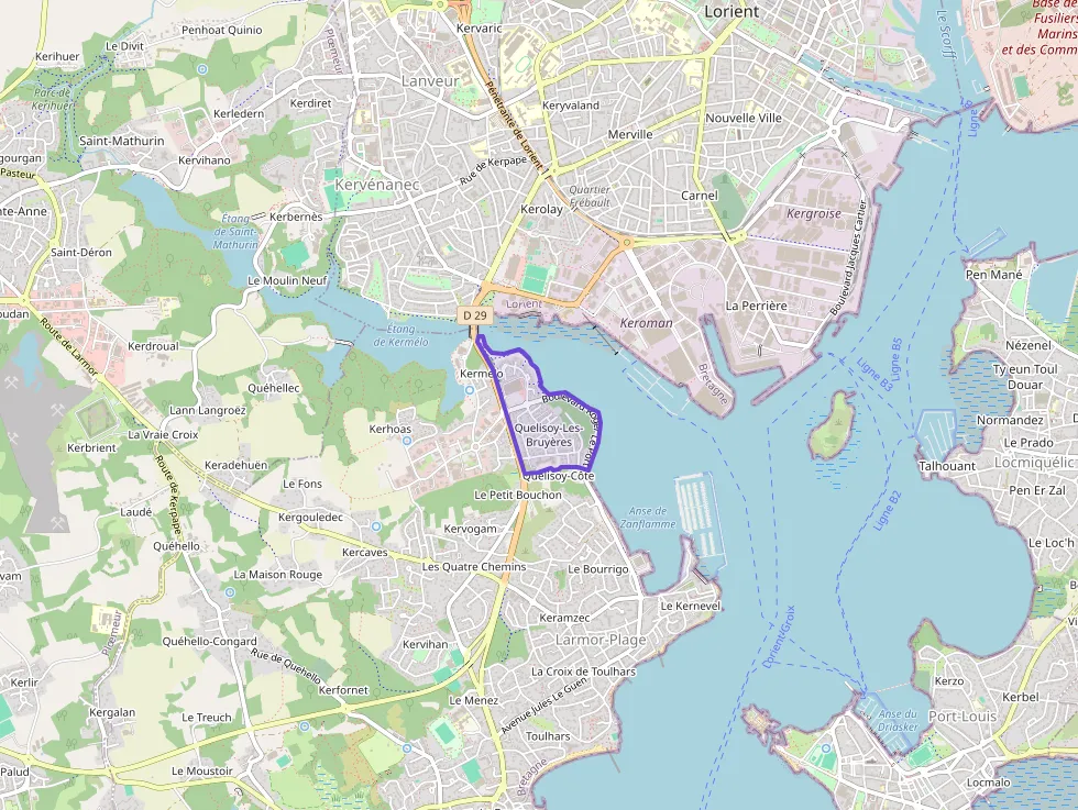 Appartement 27 m² une piece à vendre à Larmor-Plage