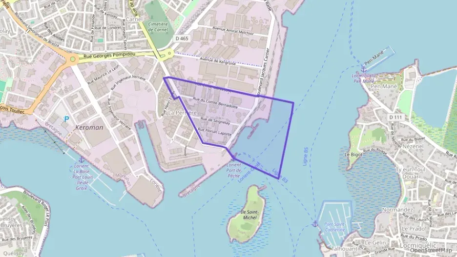 Appartement 50 m² deux pieces à vendre à Lorient Appartement 50 m² deux pieces à vendre à Lorient