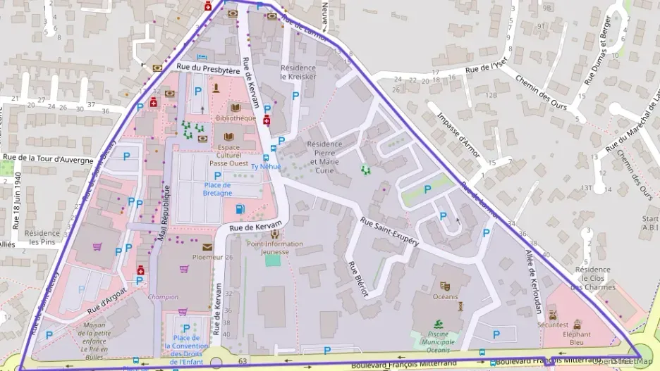 Appartement 38 m² une piece à vendre à Plœmeur Appartement 38 m² une piece à vendre à Plœmeur