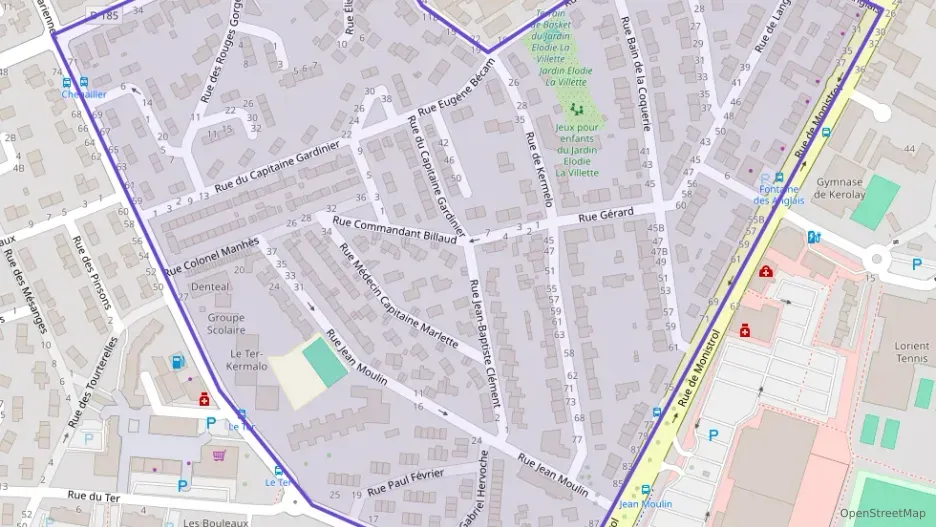 Appartement 57 m² deux pieces à vendre à Lorient Appartement 57 m² deux pieces à vendre à Lorient