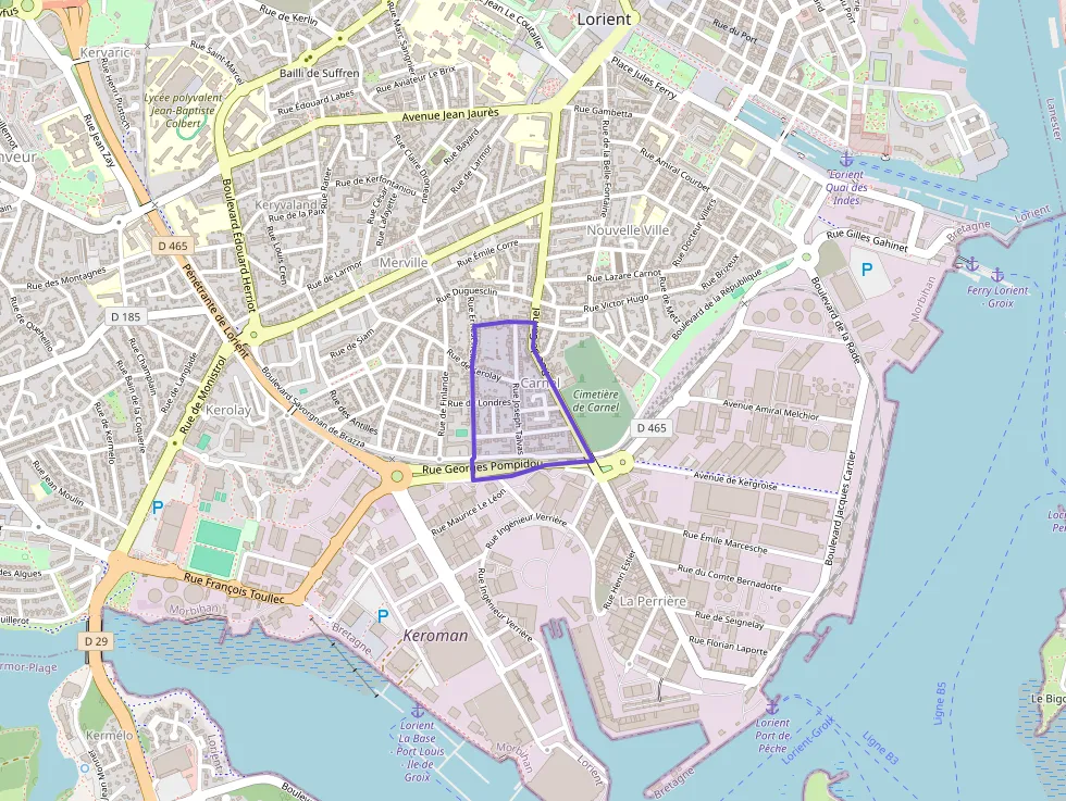 Appartement 67 m² trois pièces à vendre à Lorient