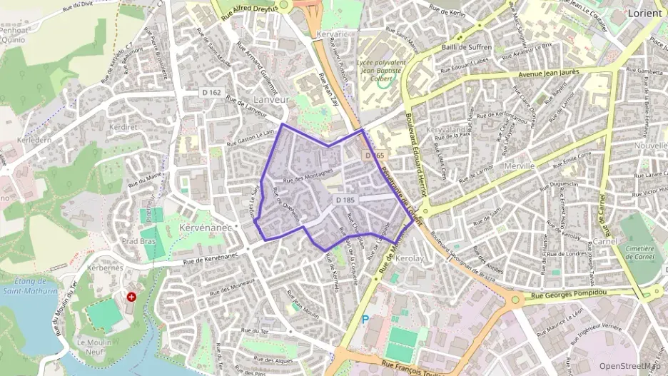 Appartement 75 m² quatre pièces à vendre à Lorient Appartement 75 m² quatre pièces à vendre à Lorient