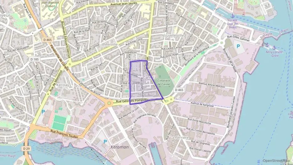 Appartement 48 m² trois pièces à vendre à Lorient