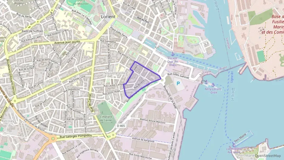 Appartement 100 m² quatre pièces à vendre à Lorient