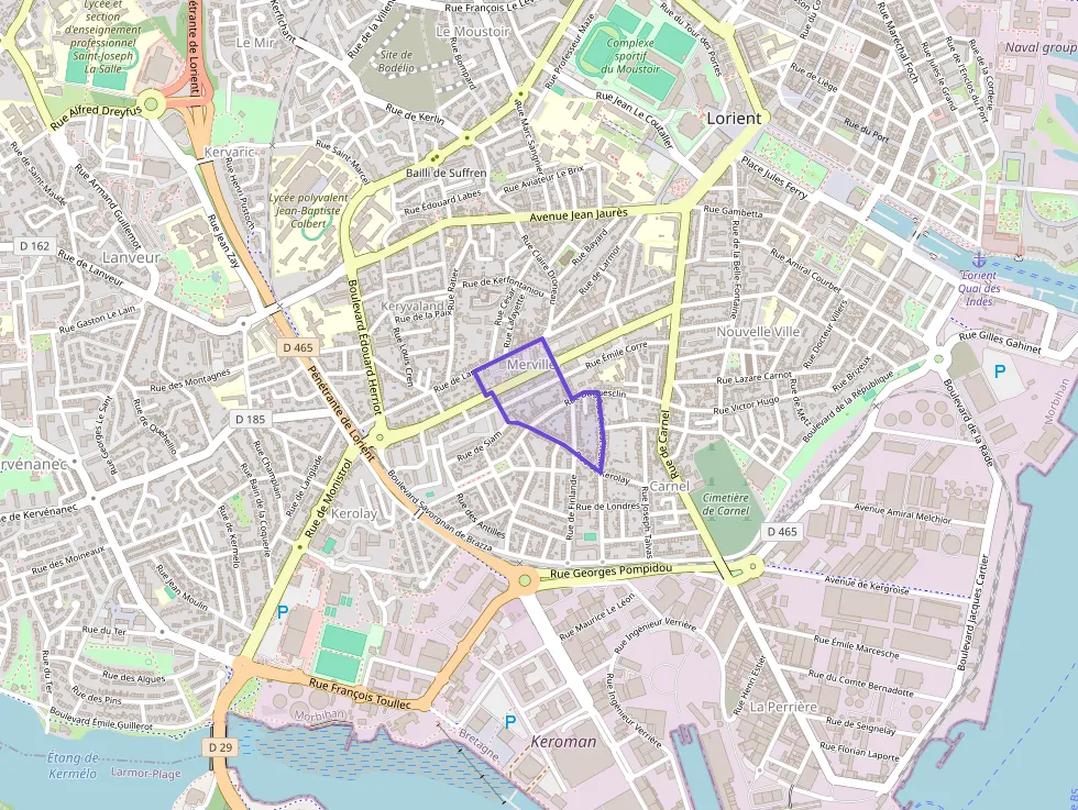 Appartement 78 m² quatre pièces à vendre à Lorient