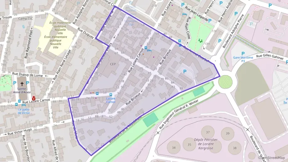 Appartement 62 m² trois pièces à vendre à Lorient Appartement 62 m² trois pièces à vendre à Lorient