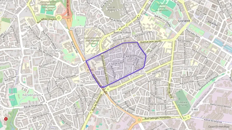 Appartement 58 m² trois pièces à vendre à Lorient Appartement 58 m² trois pièces à vendre à Lorient