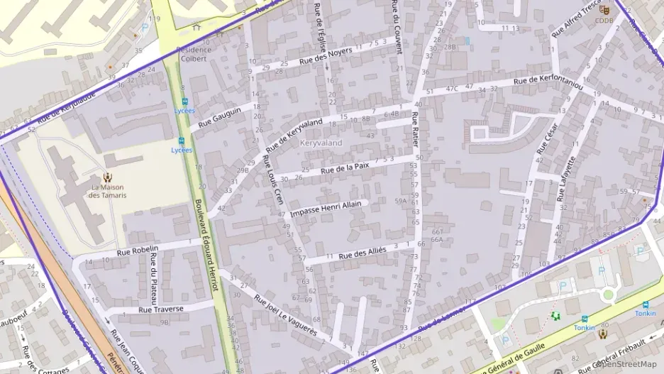 Appartement 54 m² trois pièces à vendre à Lorient Appartement 54 m² trois pièces à vendre à Lorient